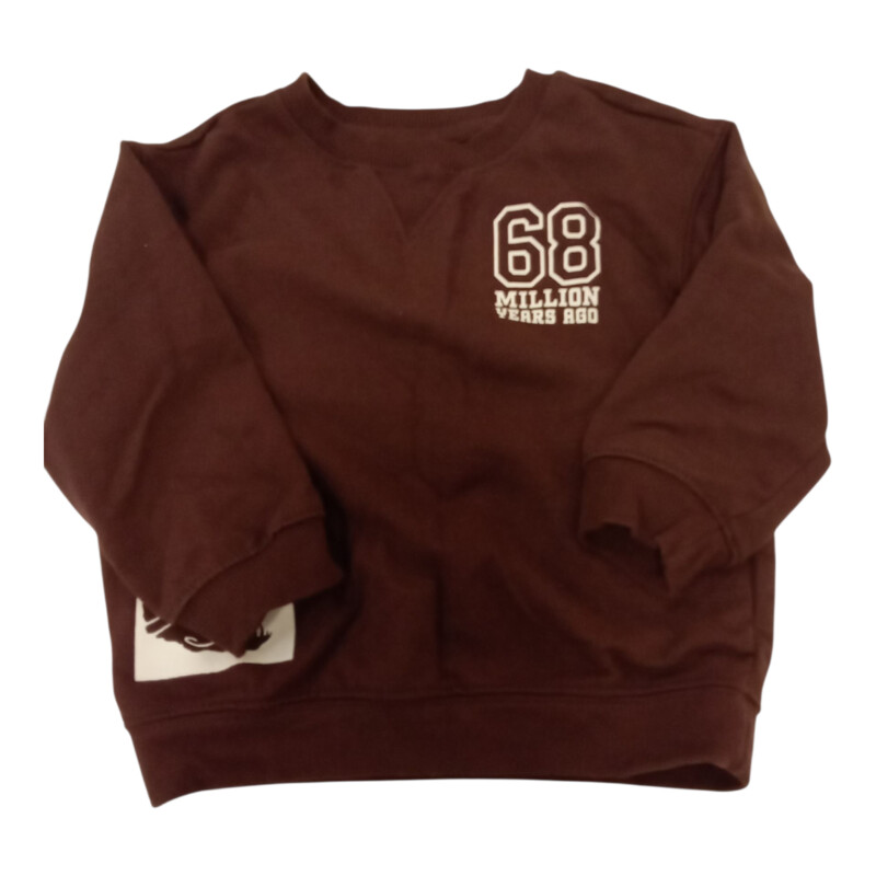 Sweater:68 Millions Years, Boy, Size: 2t

Located at Pipsqueak Resale Boutique inside the Vancouver Mall, Suite 230, (upstairs between Round 1 and Golds Gym) or online at: #pipsqueakresale

All items are photographed prior to being steamed. Cross posted, items are located at #PipsqueakResaleBoutique, payments accepted: cash, paypal & credit cards. Any flaws will be described in the comments. More pictures available with link above. Local pick up available at the #VancouverMall, tax will be added (not included in price), shipping available (not included in price, *starts at $9.99; please contact regarding shipment of toys or other larger items), item can be placed on hold with communication, message with any questions. Join Pipsqueak Resale - Online to see all the new items! Follow us on IG @pipsqueakresale / Facebook @pipsqueakresaleboutique & Thanks for looking! Due to the nature of consignment, any known flaws will be described; ALL SHIPPED SALES ARE FINAL. All items are currently located inside Pipsqueak Resale Boutique as a store front items purchased on location before items are prepared for shipment will be refunded.

#resalerocks #shopsmall #pipsqueakresale #shopvanmall #vancouverwa #portland #reusereducerecycle #fashiononabudget #chooseused #consignment #savemoney #shoplocal #weship  #shopvanmall #vancouvermall #vancouver #vancouverwashington #keepusopen #shoplocalonline #resale #resaleboutique #mommyandme #minime #fashion #reseller #usedclothing #usedtoys #secondhand #consign #store #clothes #womensclothes #kidsclothes #shopvancouvermall