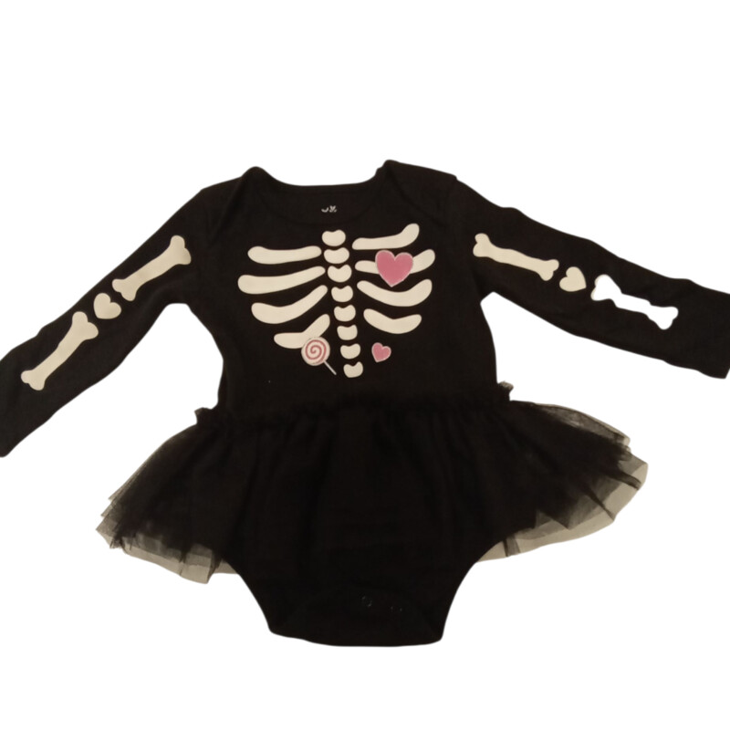 Long Sleeve Onesie:Skelot