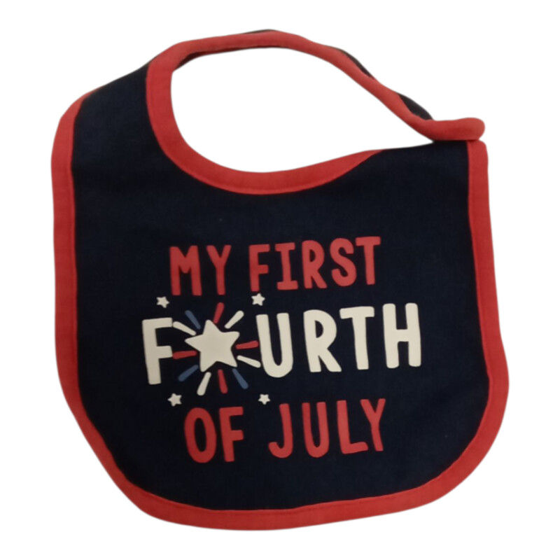First 4th Of July Bib