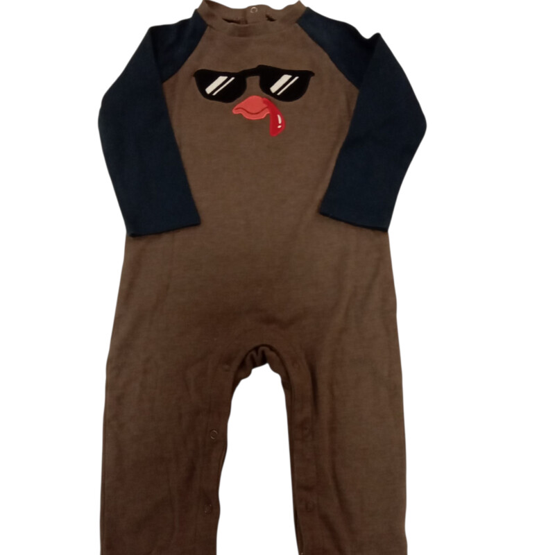 Romper: Turkey/Glasses