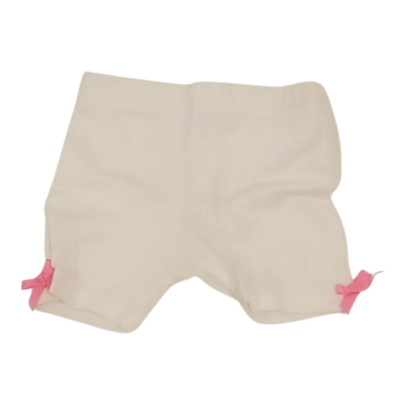 Shorts: White/pink Bows