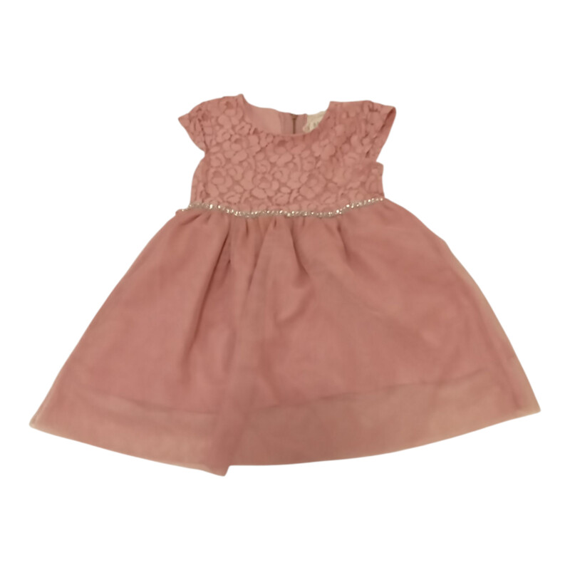 Dress: Mauve/Lace