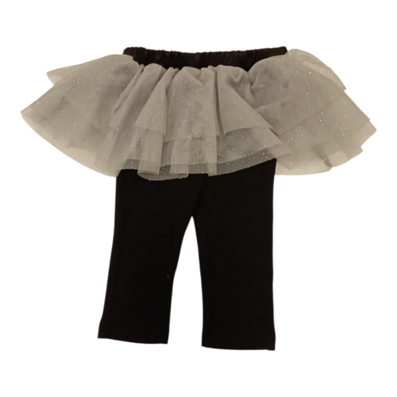 Pants: Black/Silver Tutu