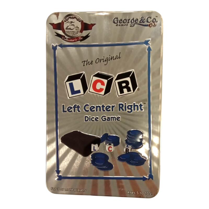 Left Center Right Dice Ga