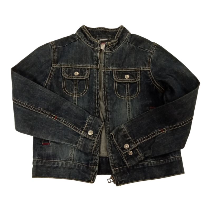 Jacket:Blue W/ Zipper