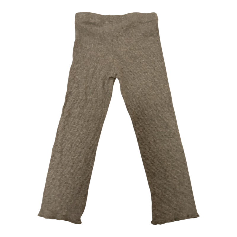 Pants: Grey Ribbed