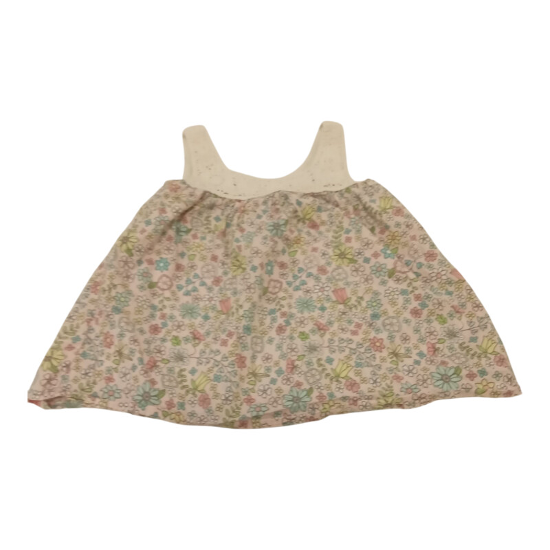 Tank: Pink/Flowers