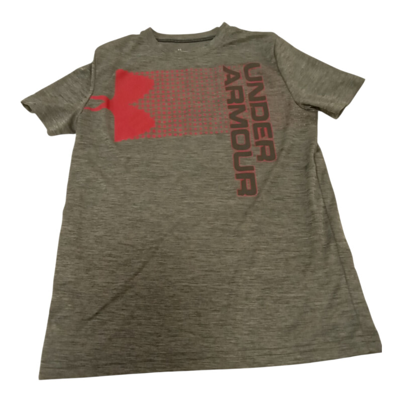 Shirt: Grey/Red