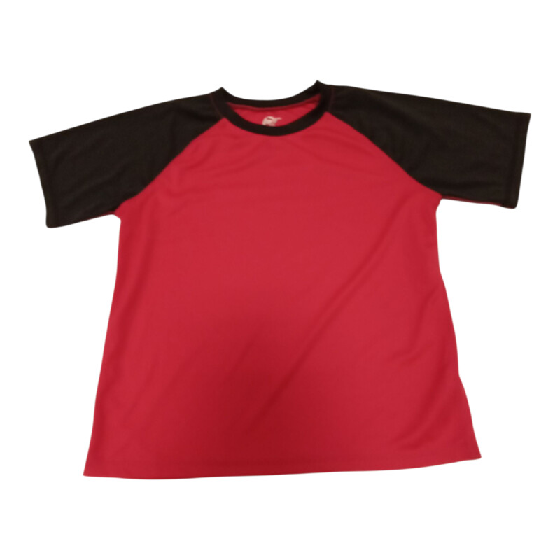 Swim Shirt: Red/Black