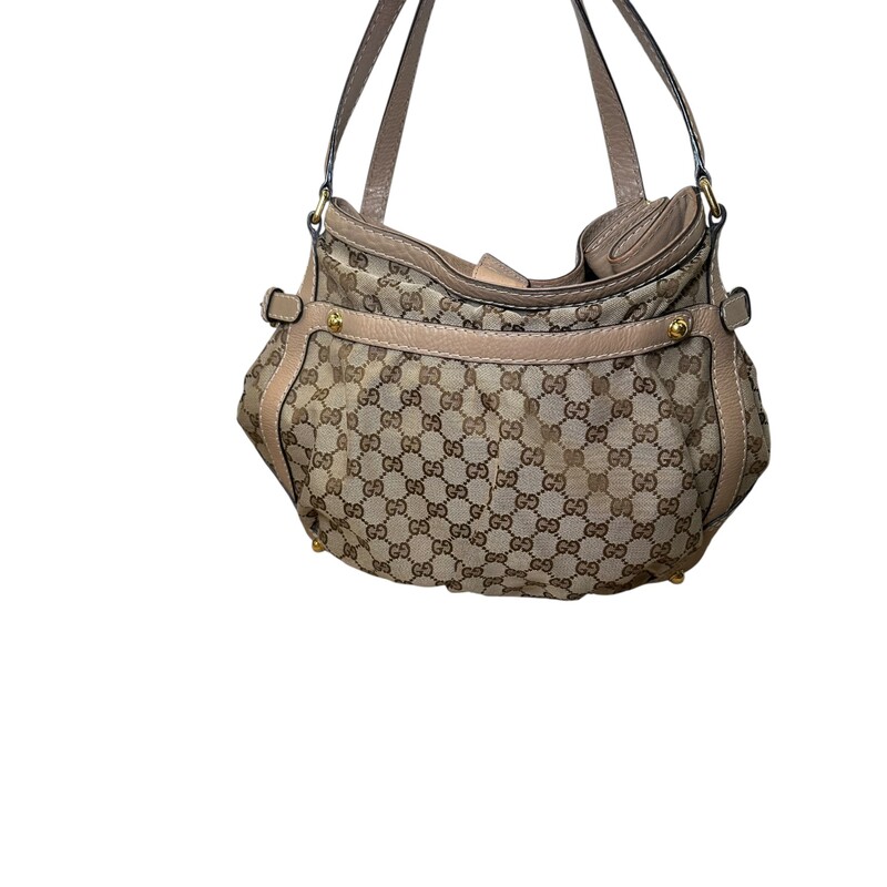 Gucci Jockey Canvas Tote

Serial Code: 203546 000926

Dimensions: 16 L x 11 H inches

In  good condition. Some wear on the leather corners.

Does not come with oriignal dust bag or box.