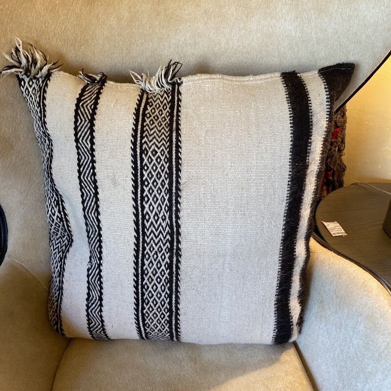 Woven Patterned Pillow