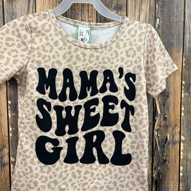 Mamas Sweet Girl Tee, Size: 6/7