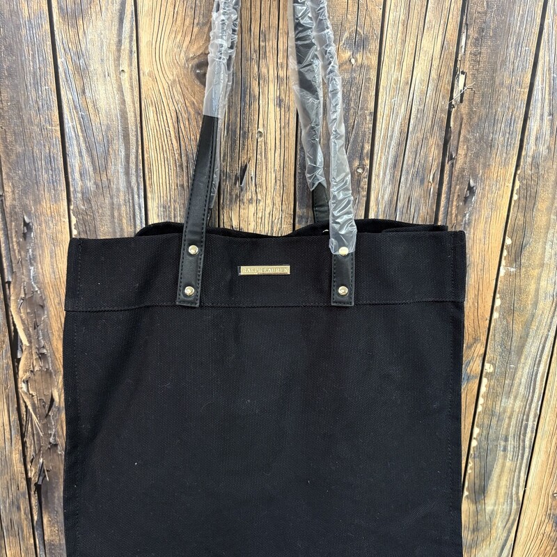 New Black Ralph Lauren Tote