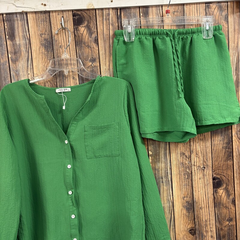 Green Lounge Set, Size: M