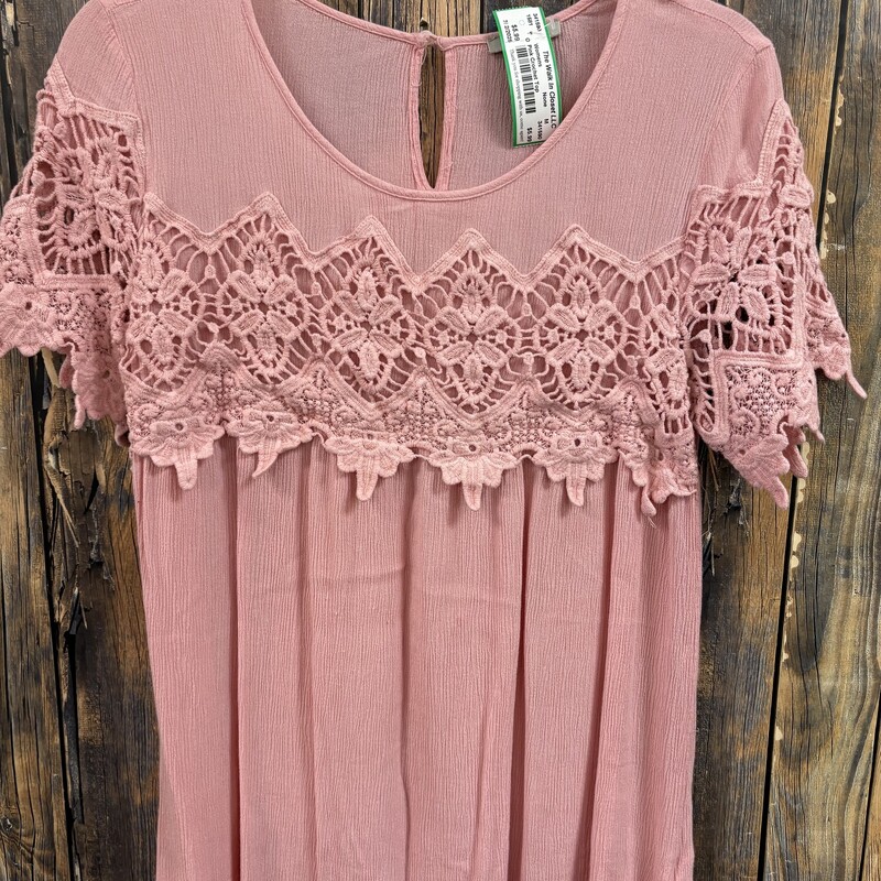 Pink Crochet Top