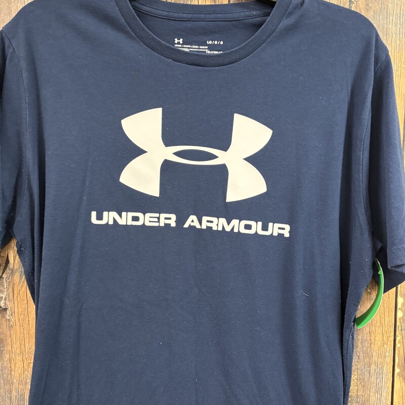 Navy Blue UA Tee