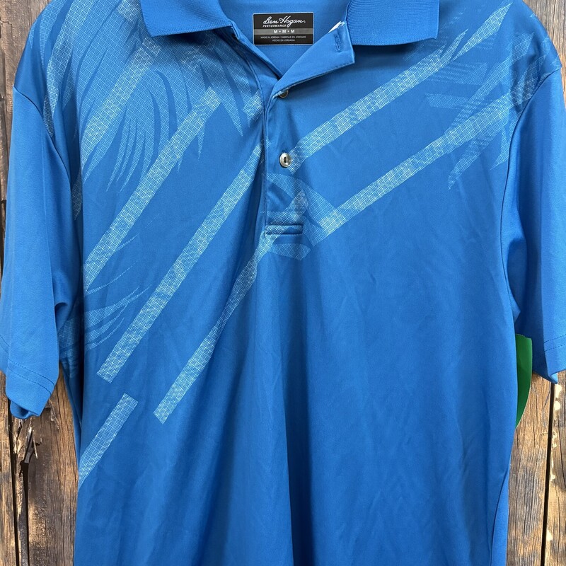 Blue Ben Hogan Polo Top, Size: M
