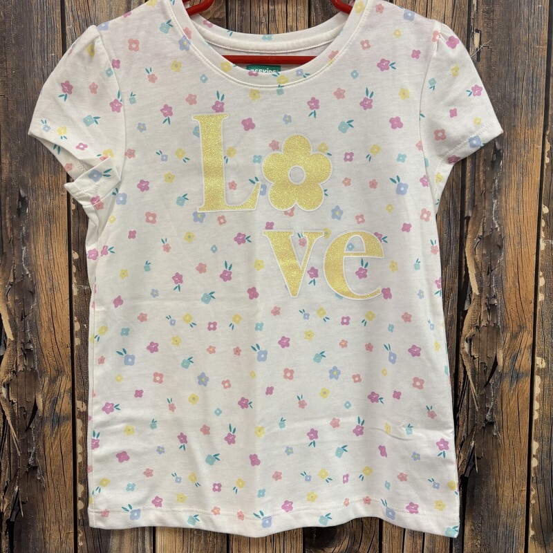 Flower Love Shirt, Size: 8