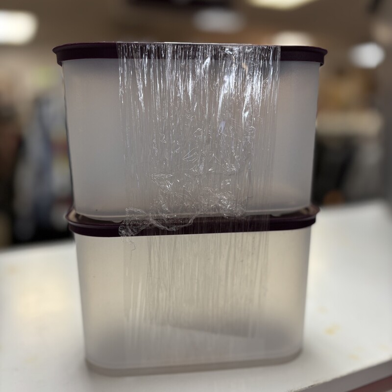 2 Tupperware Containers