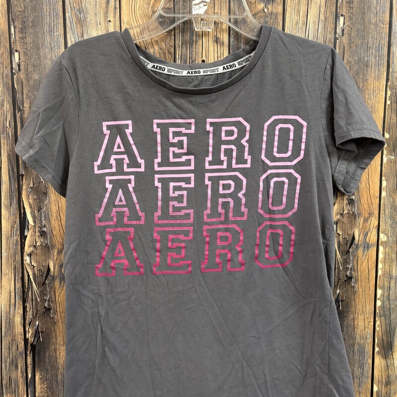 Grey Aero Tee, Size: M