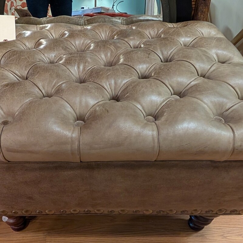 Studded Ottoman