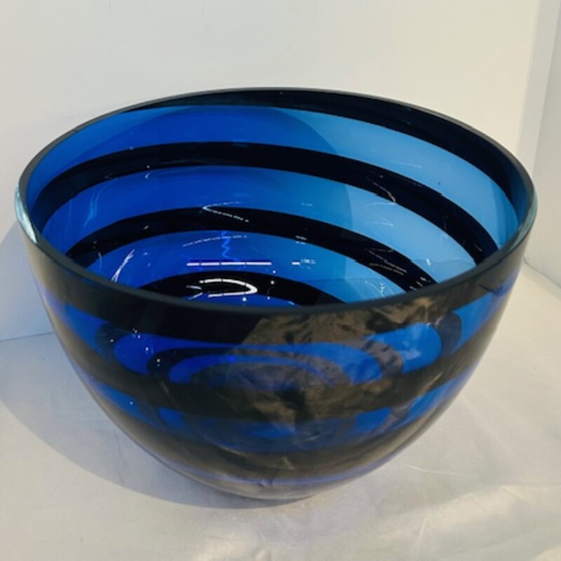 Swirled Art Glass Bowl