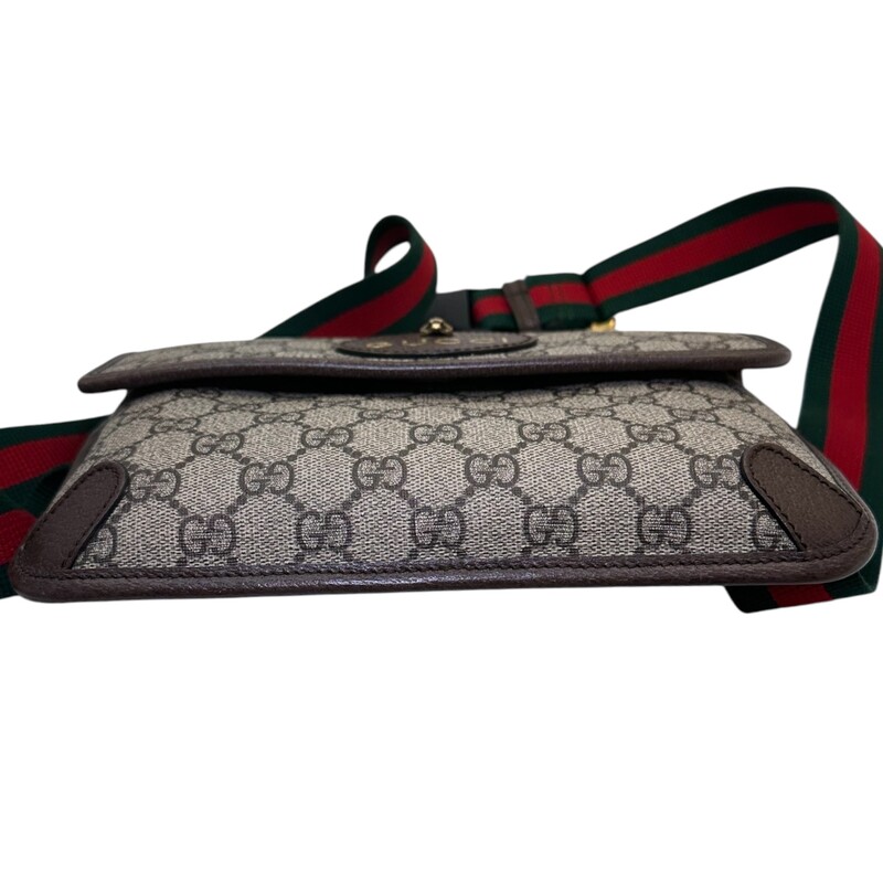 Gucci Neo Vintage Supreme Belt Bag

Style Code: 493930 520981

Dimensions: 9 L X 7 H inches

In very good condition. Some interior wear.

Does not come with original dust bag or box.
