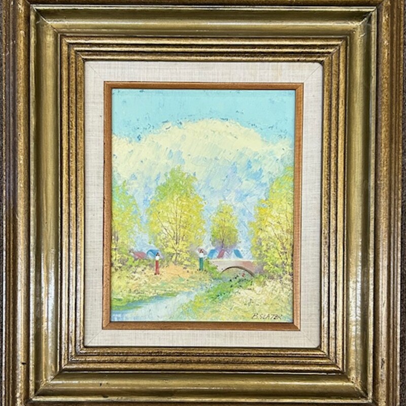 BSlater Scenic Bridge Oil
