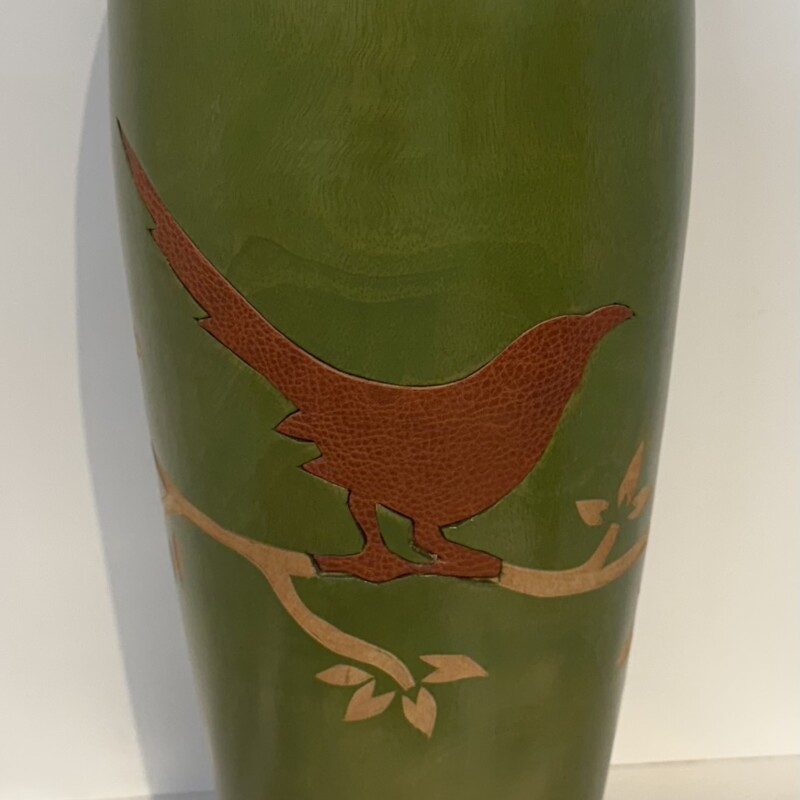Wood Inlay Bird