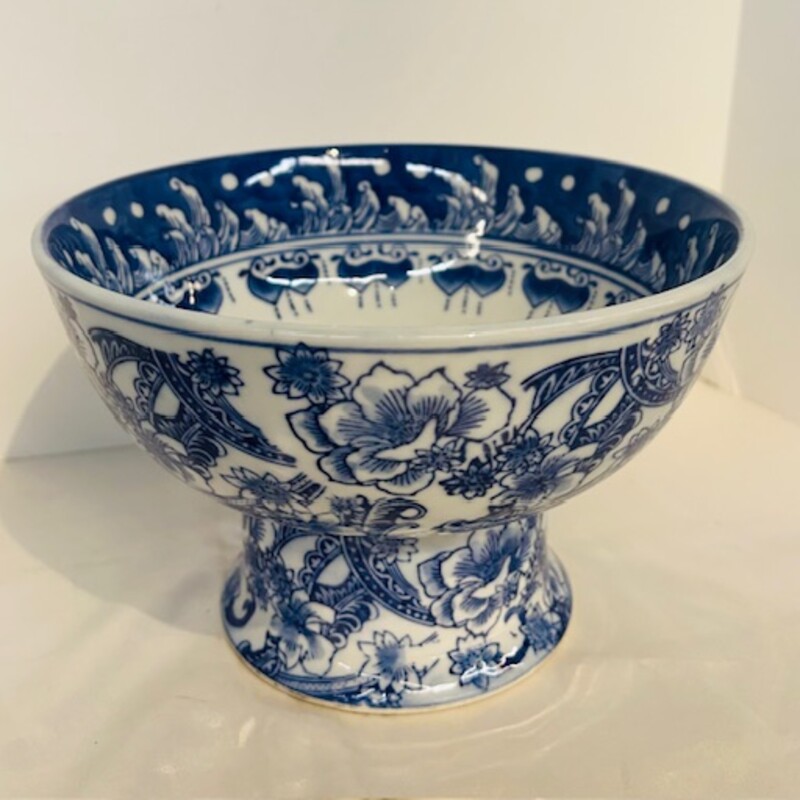 Floral Asian Pedestal