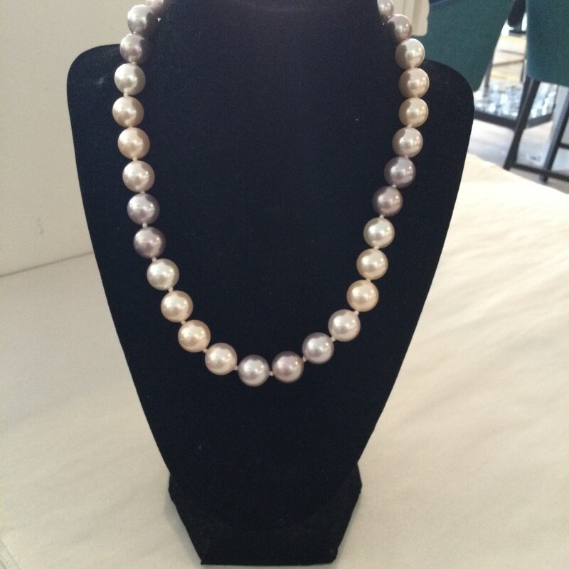 Faux Pearls/Sterling Clas