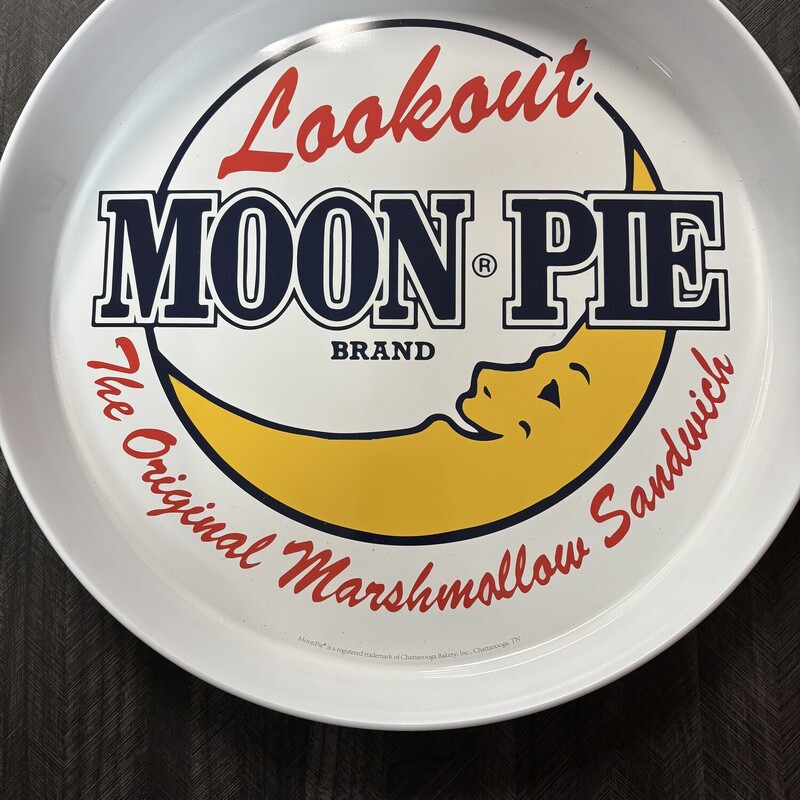Moon Pie Tin Tray, Size: 13.5 In