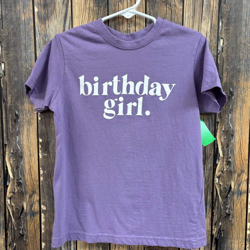 Purple Birthday Girl Tee