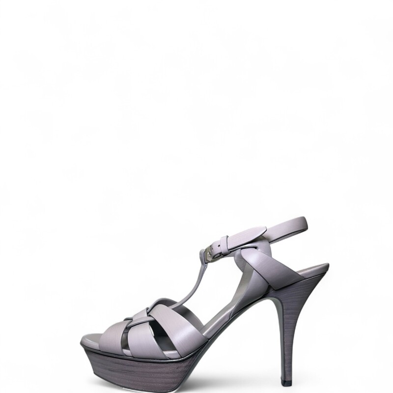 YSL Tribute Leather Grey Heels

Size: 37.5

Code: CE 457756

In excellent condition.

Does not come with the original dust bag or box.