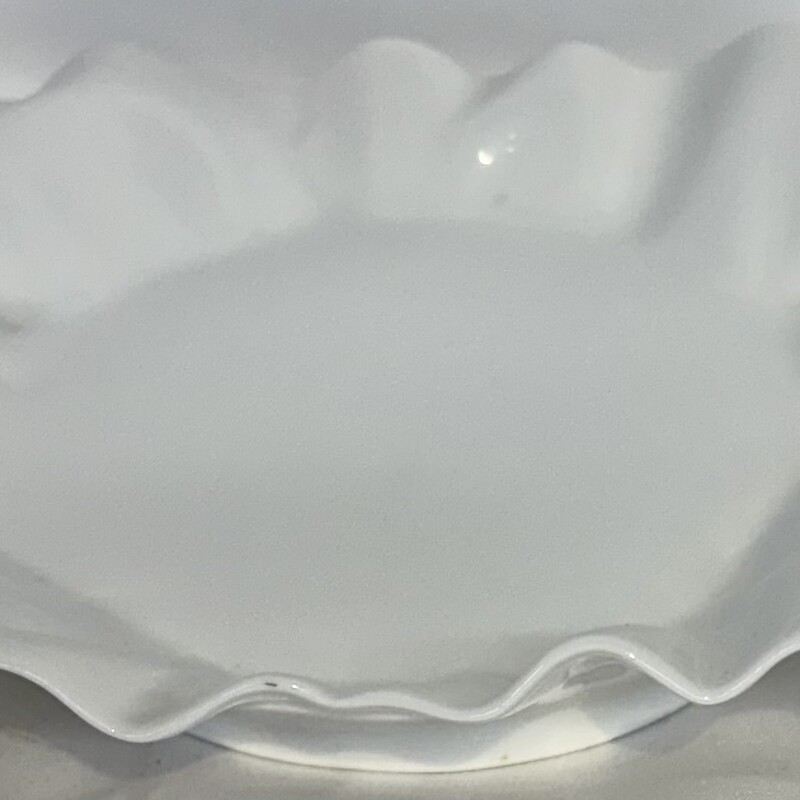 J.P Limoges Ruffled Dish