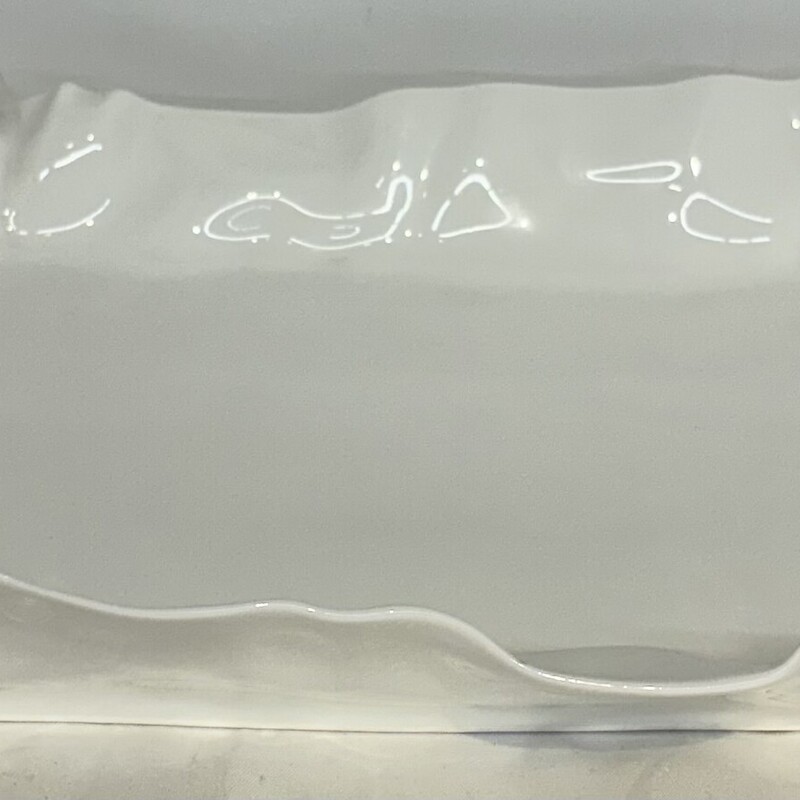 J.P Limoges Ruffled Dish