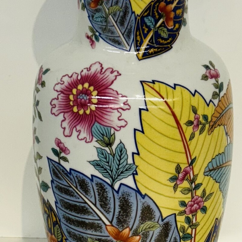Tobacco Leaf Pattern Vase
