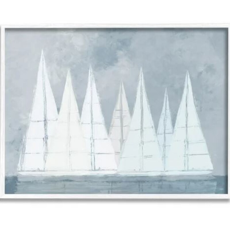 Modern Geometric Sailboat