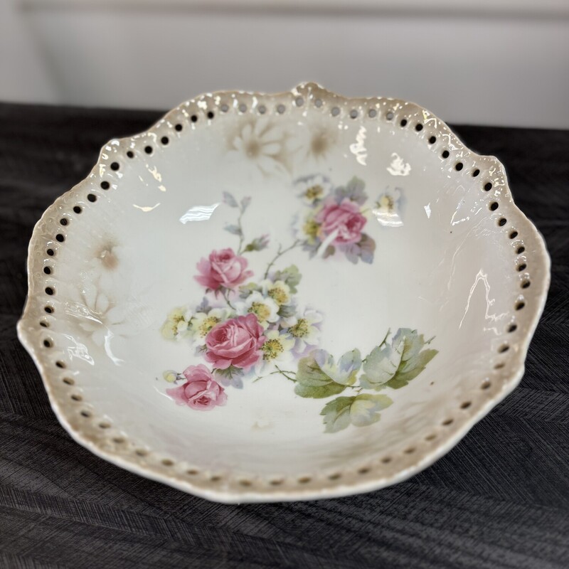 Vintage Rose Bowl