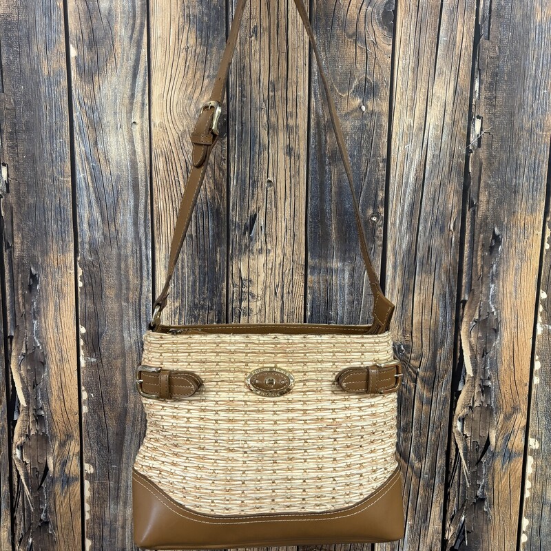 Brown Aigner Purse, Size: 9x7 In