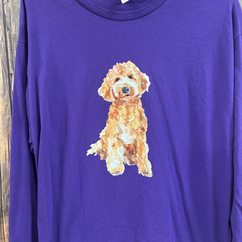 Purple Dog Shirt, Size: Large