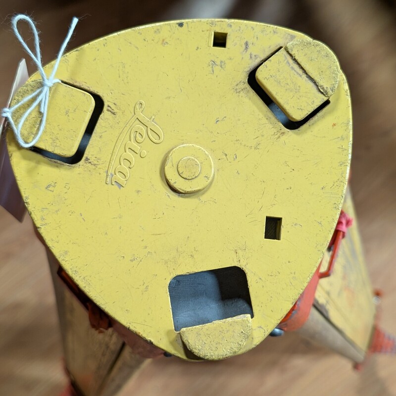 Vintage Surveyor Tripod, Yellow
44h