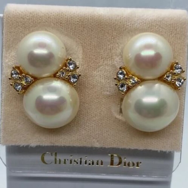 CDior Faux Pearl CLIP