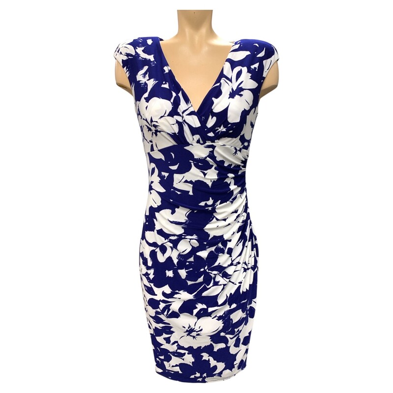 Ralph Lauren Dress S4, Blu/Whi, Size: S