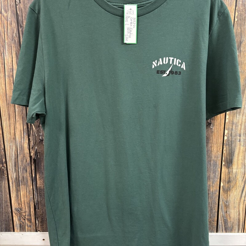 Green Nautica Shirt, Size: L