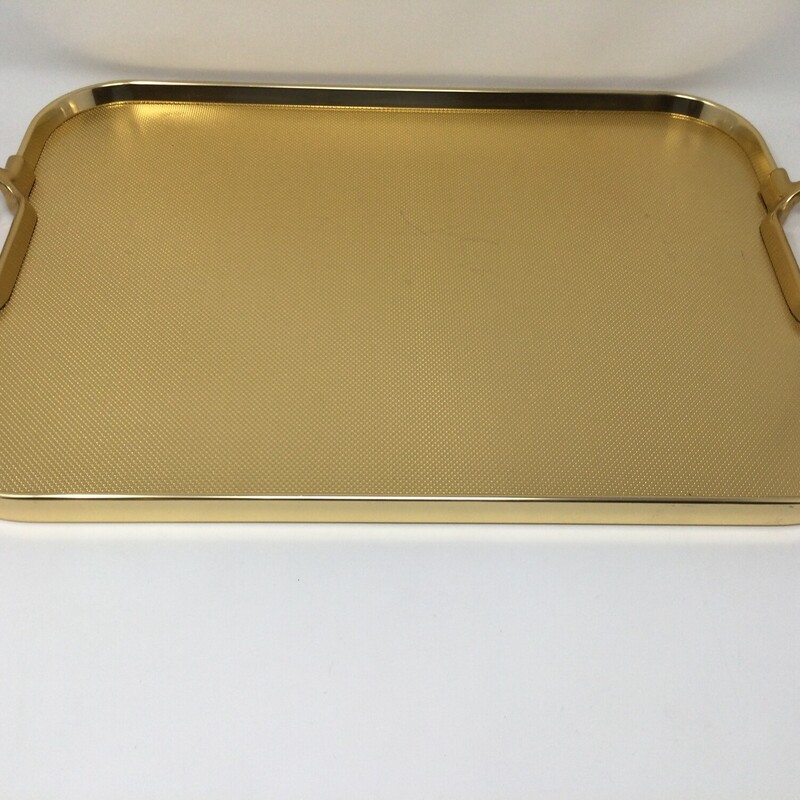 Gold Handled Tray
