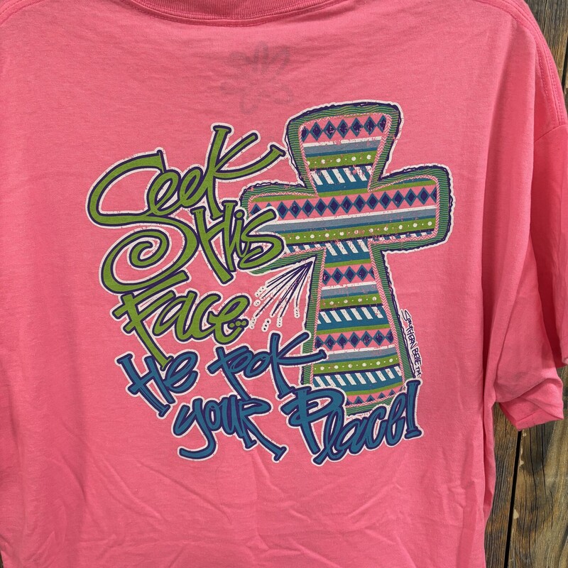 Pink Seek His Shirt, Size: Xl