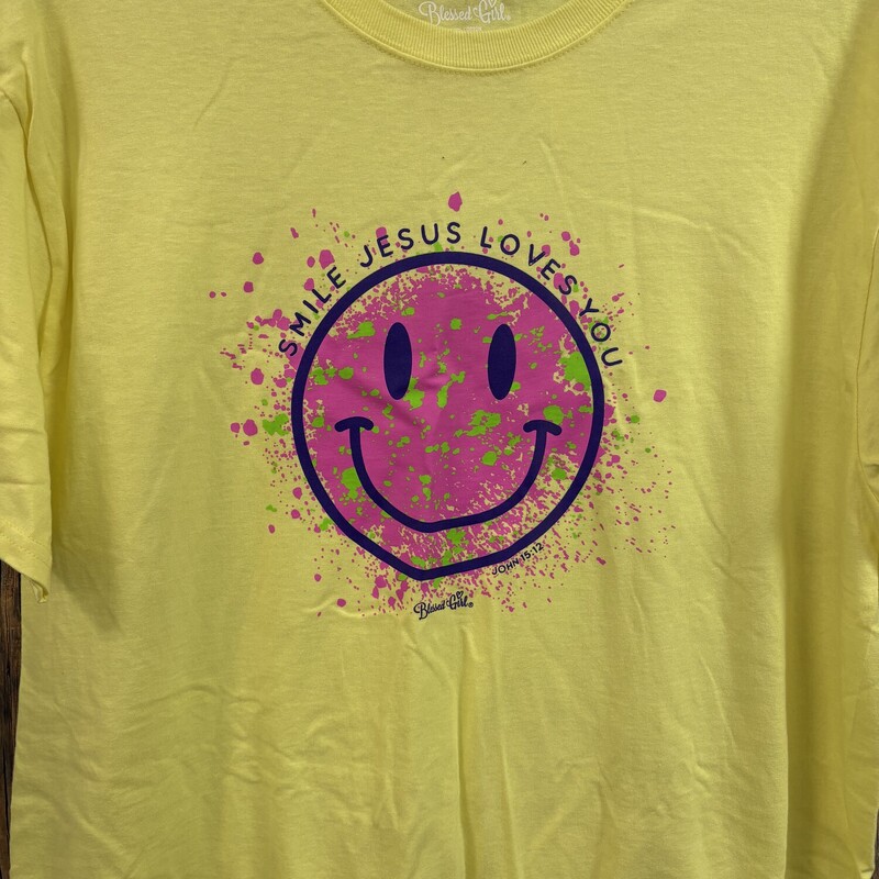 Nwt Yellow Jesus Loves Yo, Size: Xl