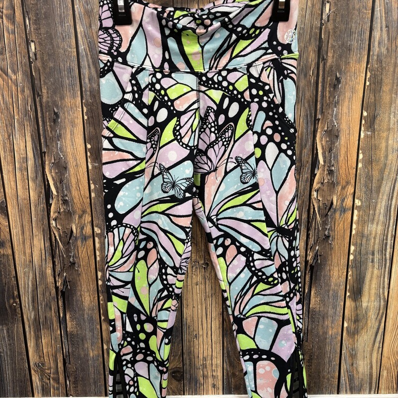 Justice Butterfly Legging, Size: 10/12