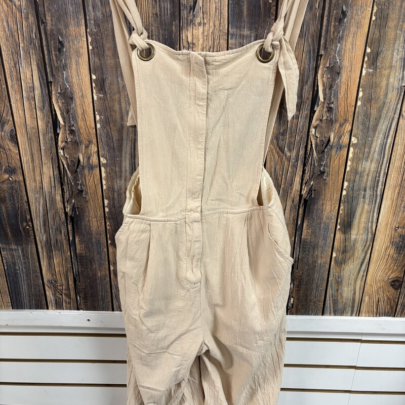 Light Tan Romper, Size: S